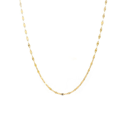 Lip Gold Necklace