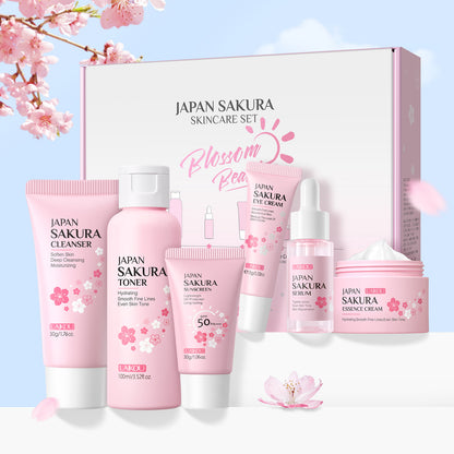 Japanese Set Of Cherry Blossom Skin Care